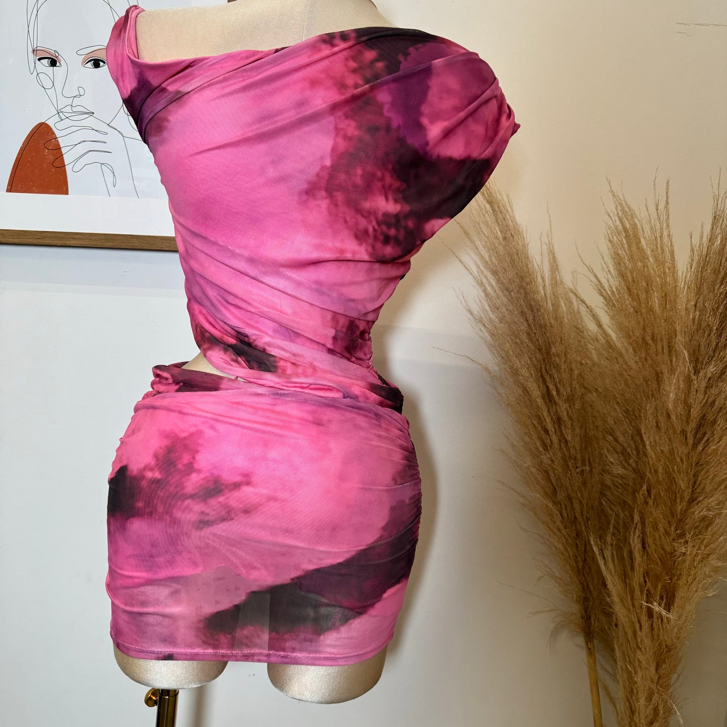 Lisset Dress-Light Pink