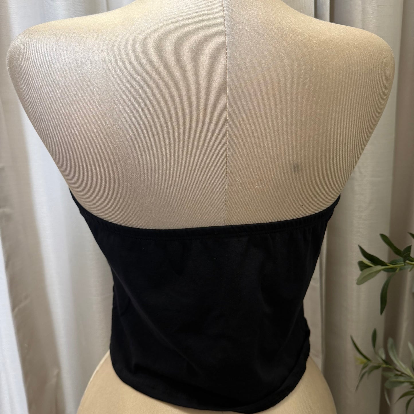 PL-Tube with Mexico Print Top-Black