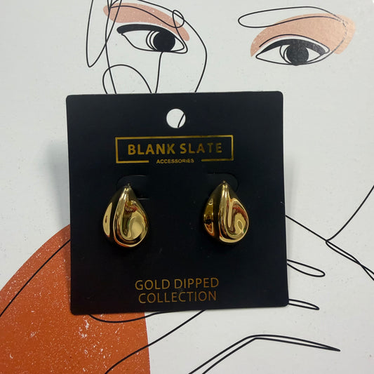 Stainless Earing-Gold dipped