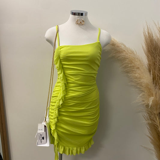 Limon Dress-Lime