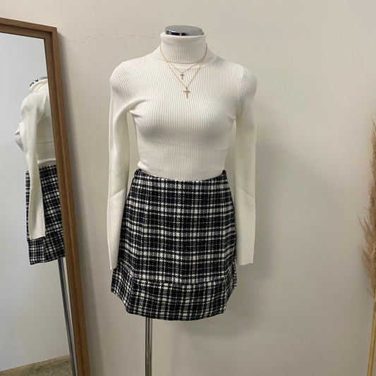 Plaid Skirt