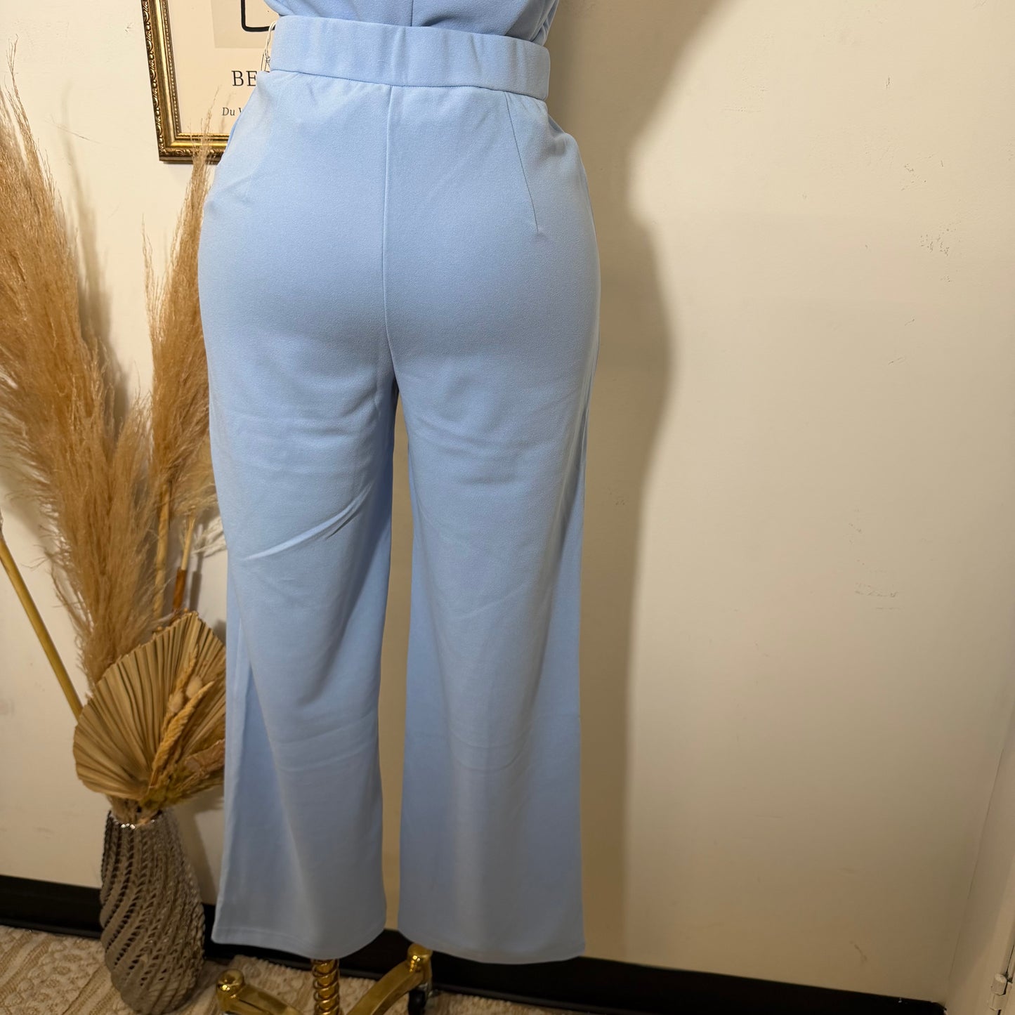 xio Pant set-Baby Blue