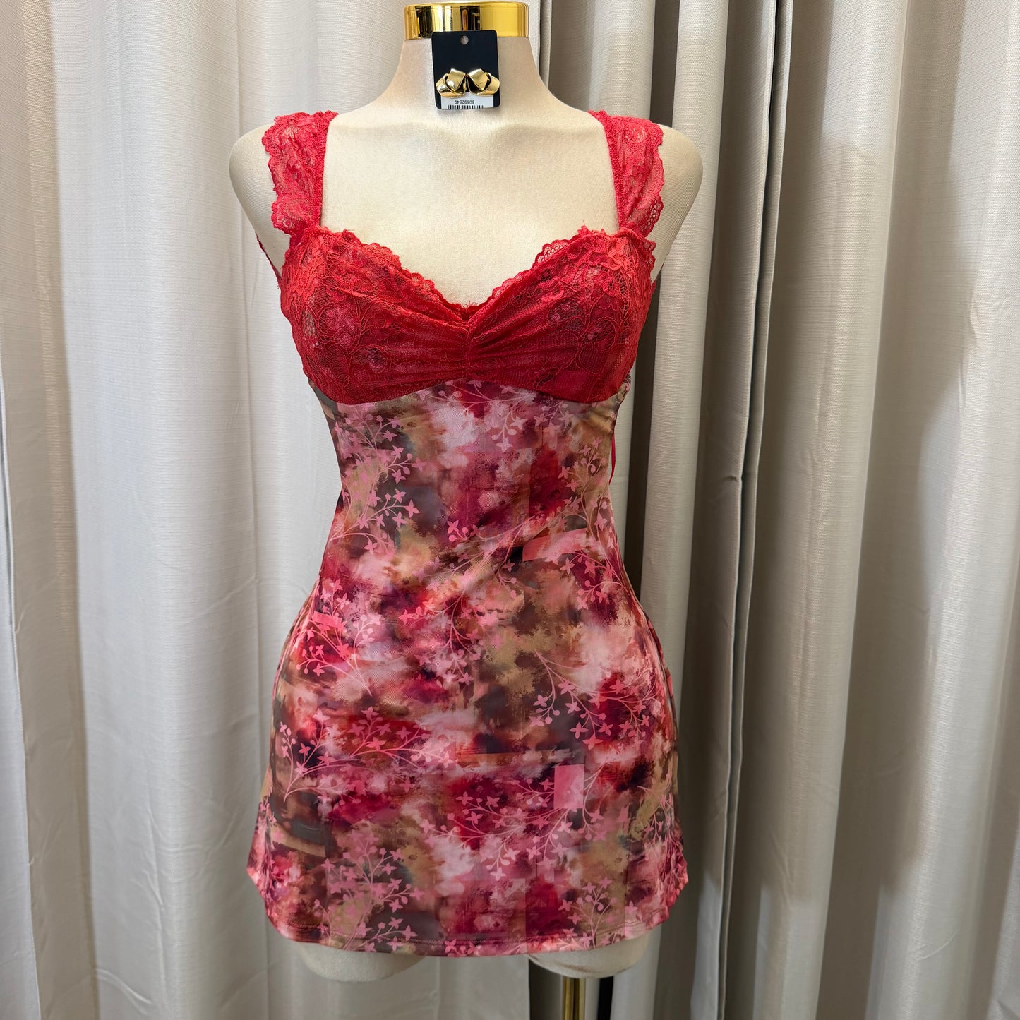 Carolina Mini Dress-berry combo