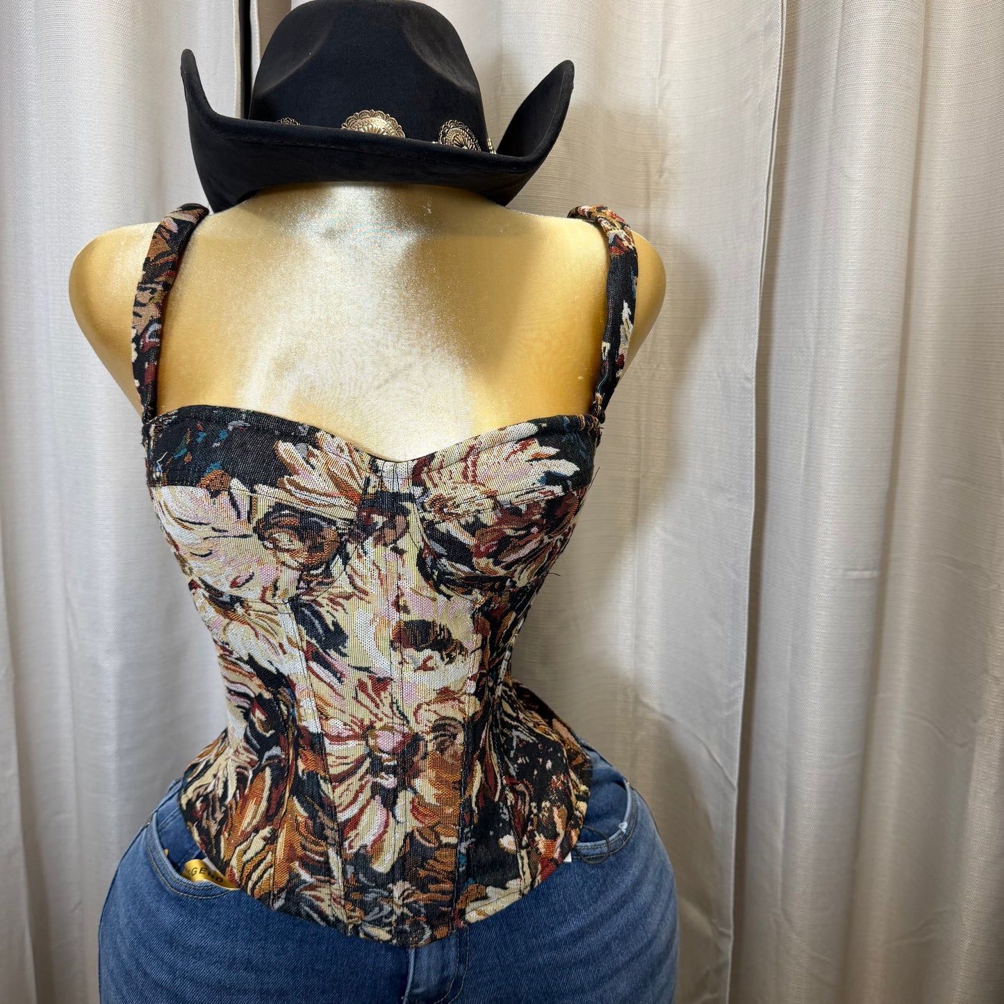 Tu Corset Top-Black