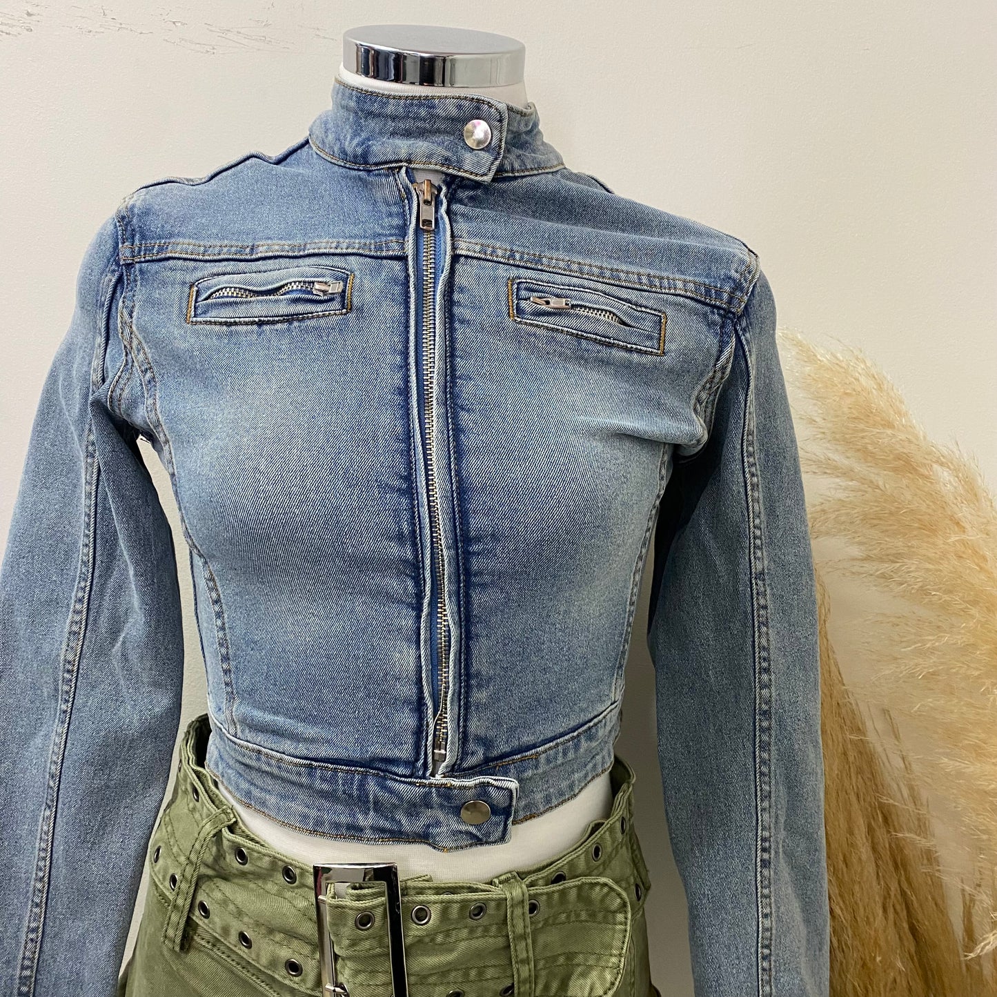 Damita Jean Jacket -Denim