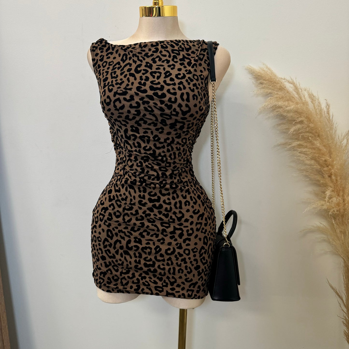 Cheetah Dress-Animal Print