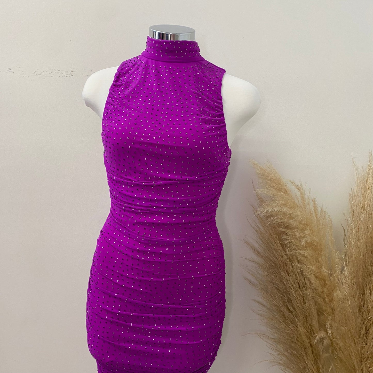 Amber Dress-Violet