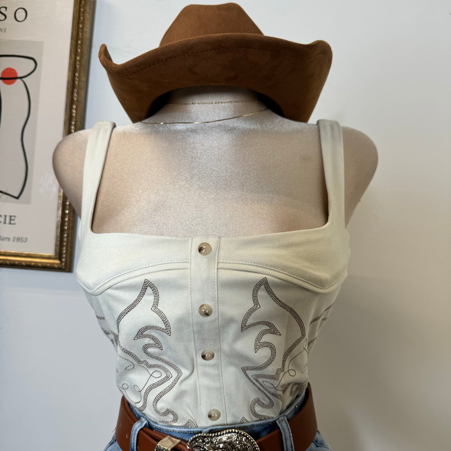 La chona Corset-Cream
