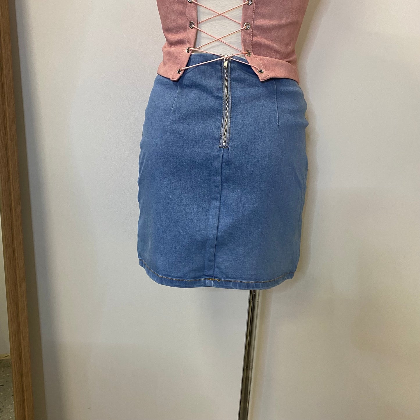 Mía Denim Skirt -Denim