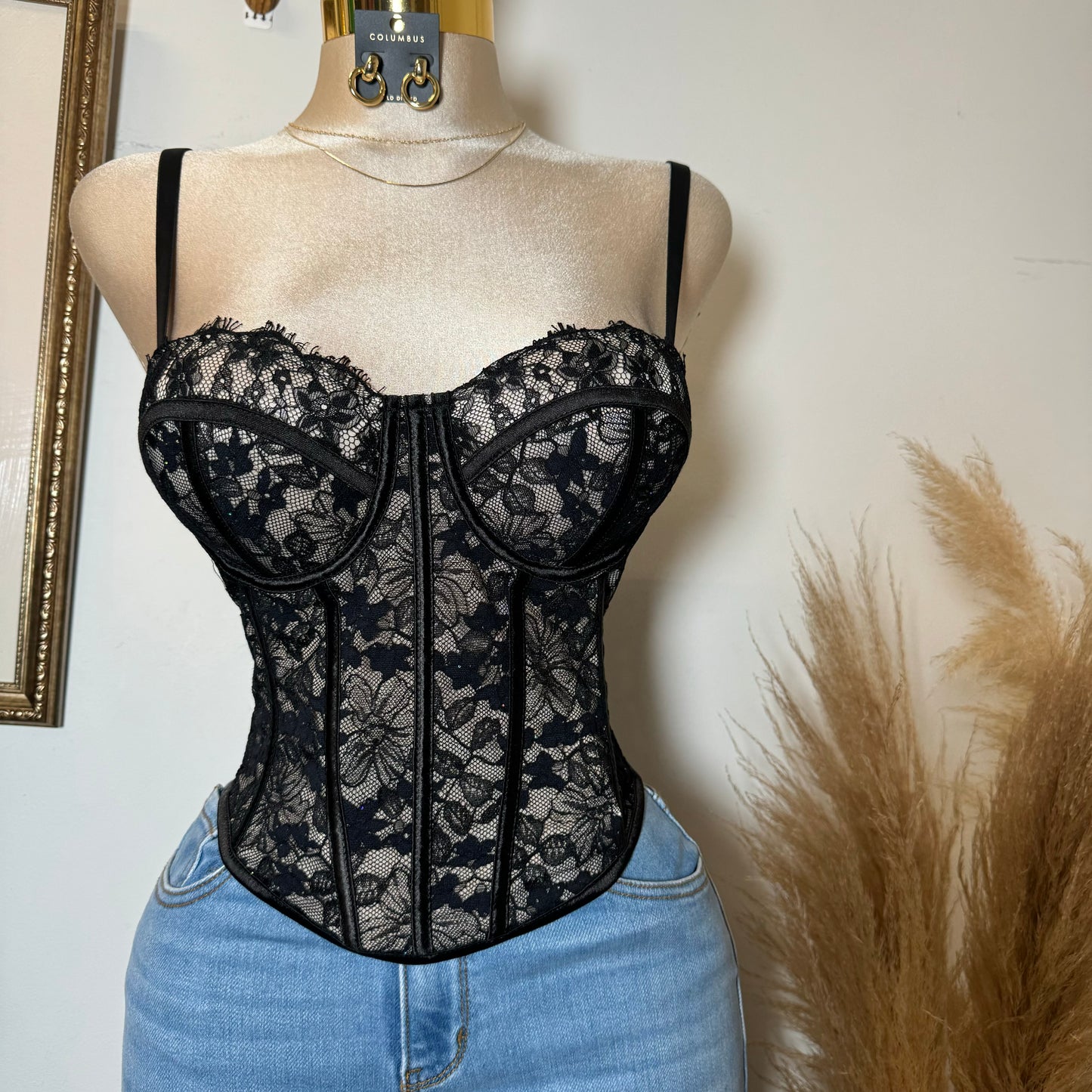 Black Corset -Black
