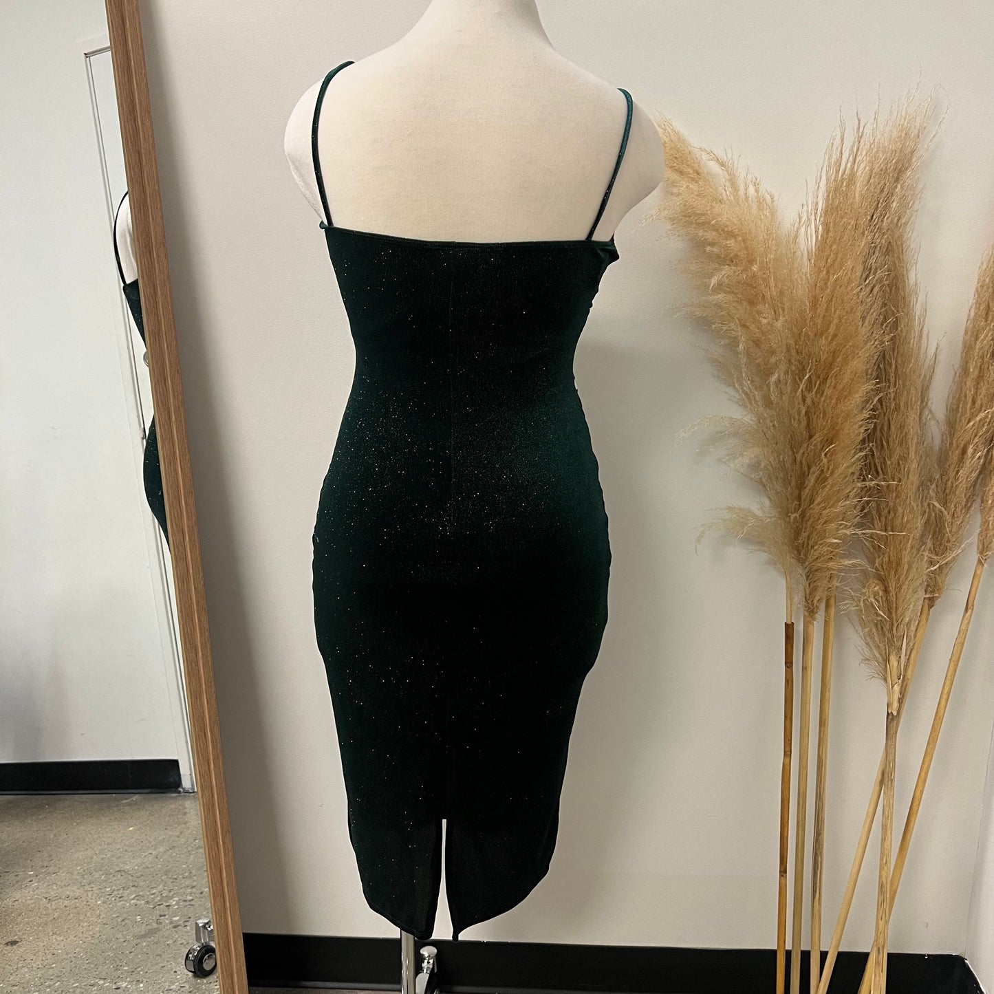 Dance Dress PL-Hunter Green