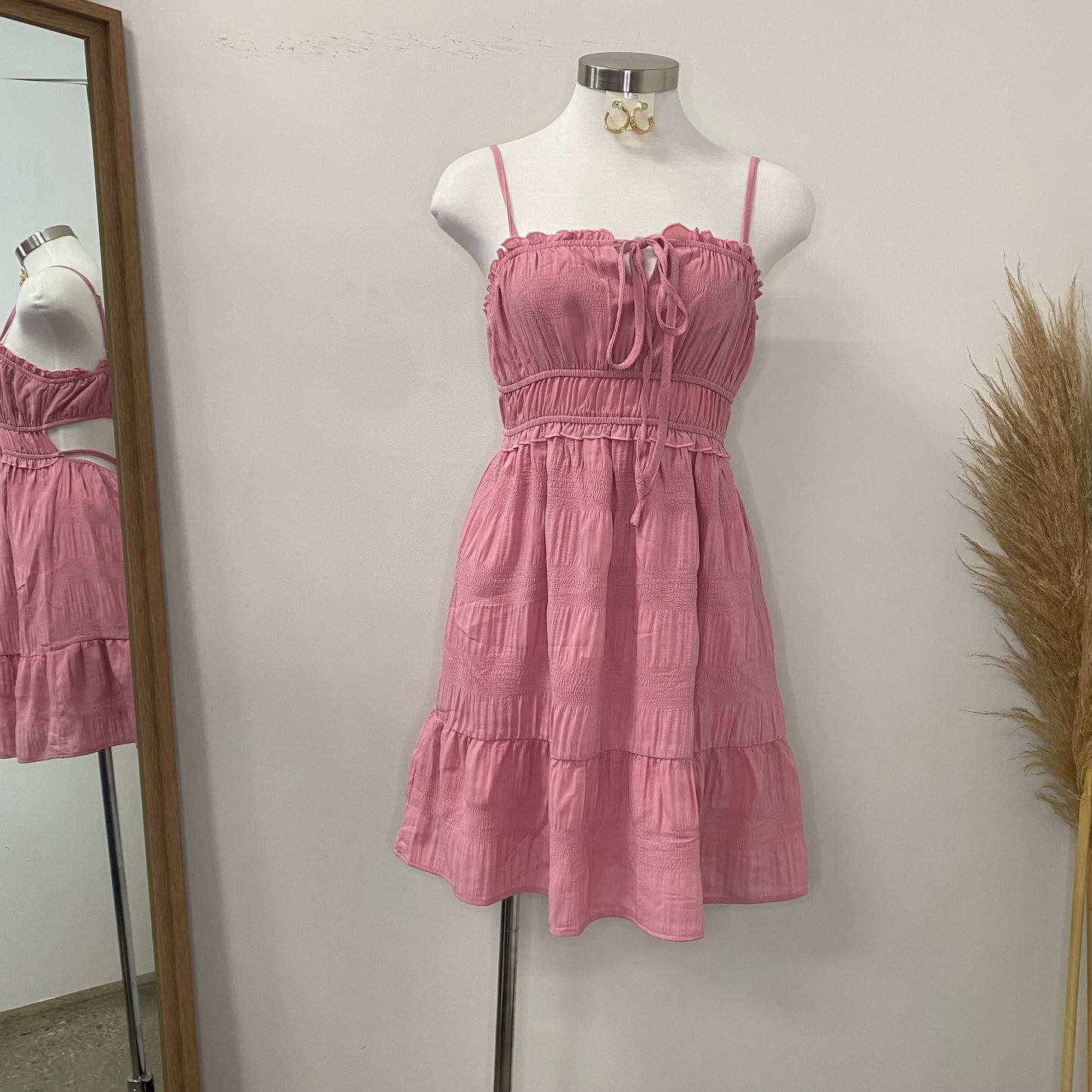 Angelicar Dress-Pink