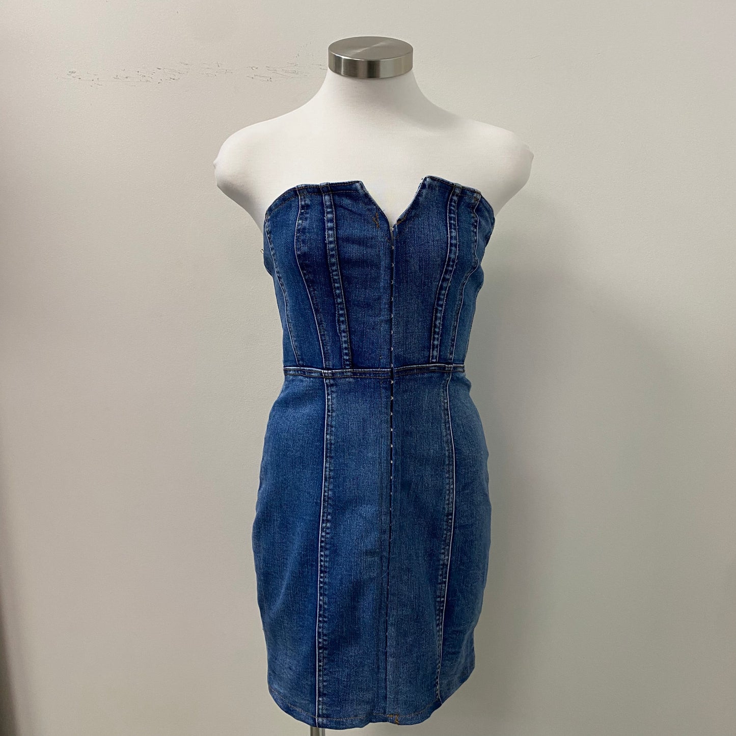 Laila Denim Dress-Denim