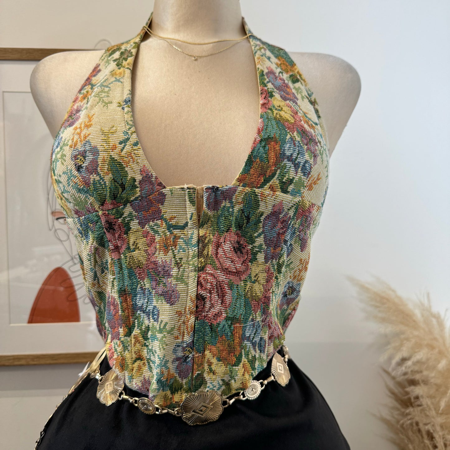 Solo Tu Halter Corset-Multi