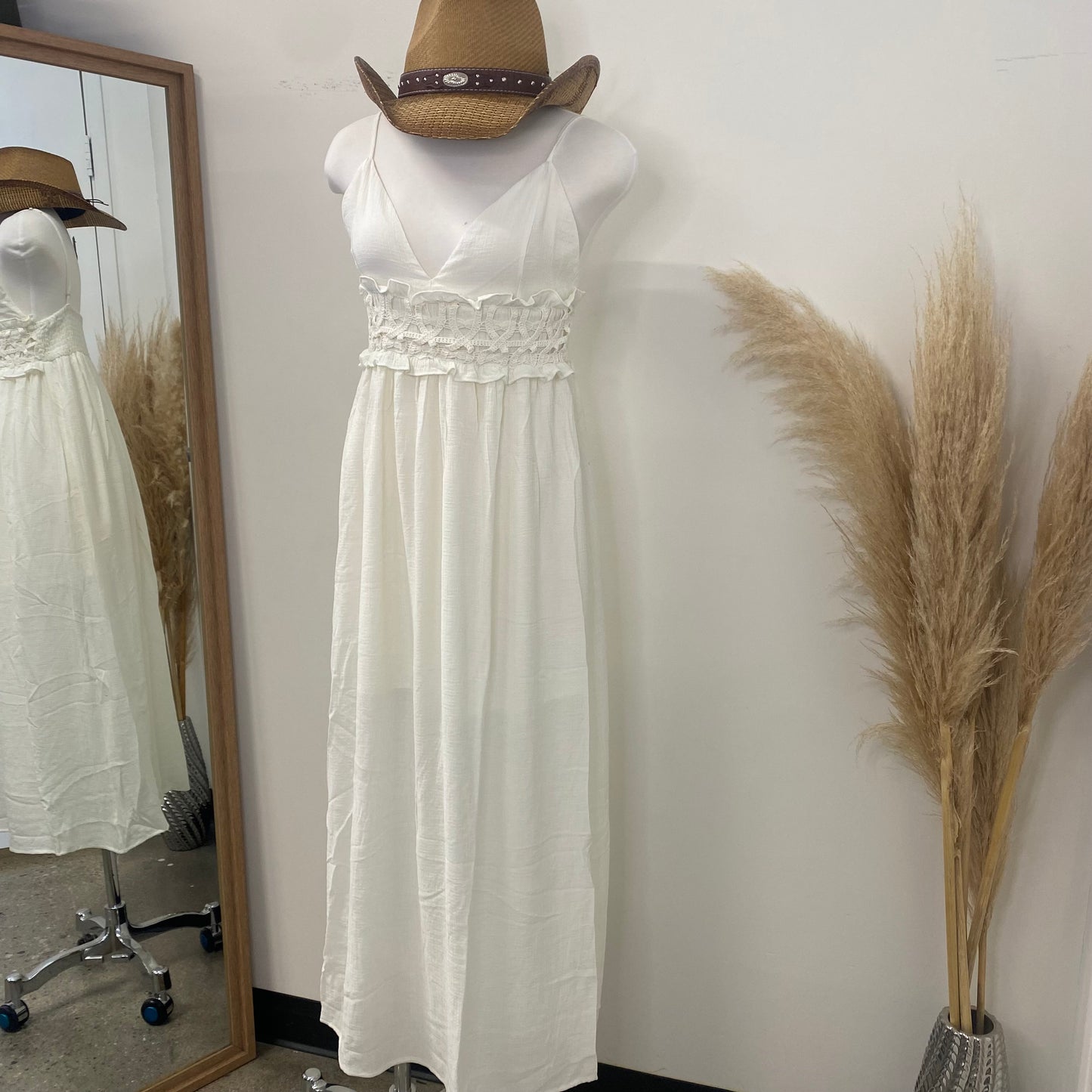 Tu Maxi Dress-White