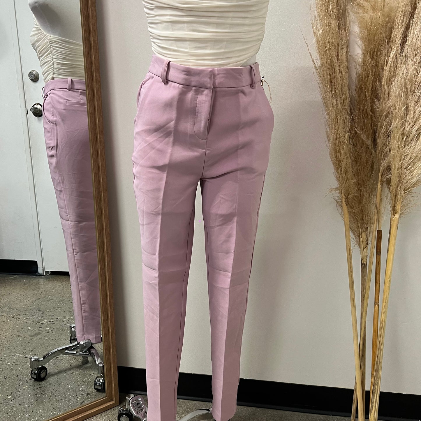 Formal Pants -Baby Pink