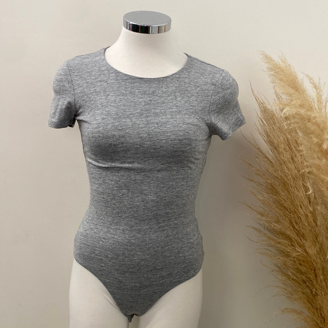 Basic Bodysuit-Grey