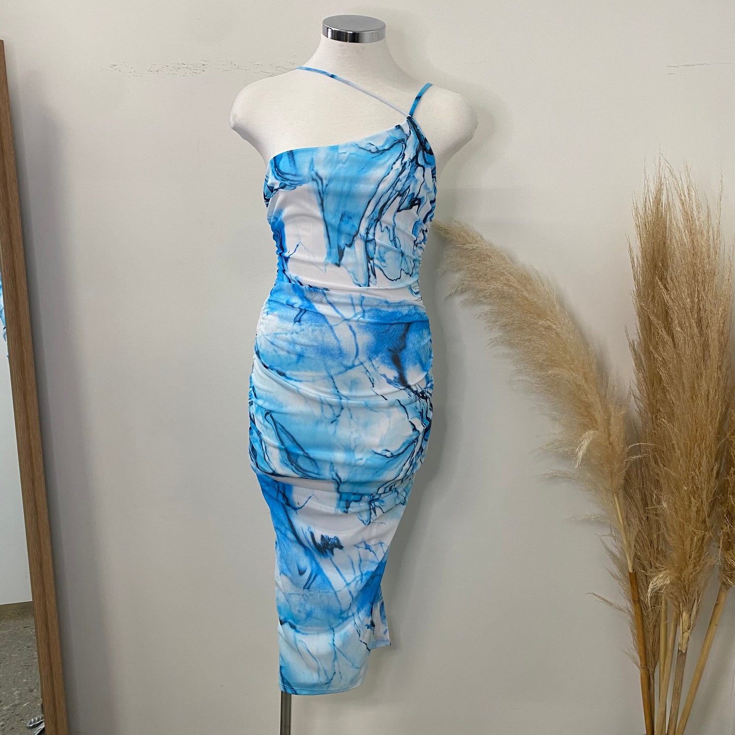 Maribel Dress-Turquoise