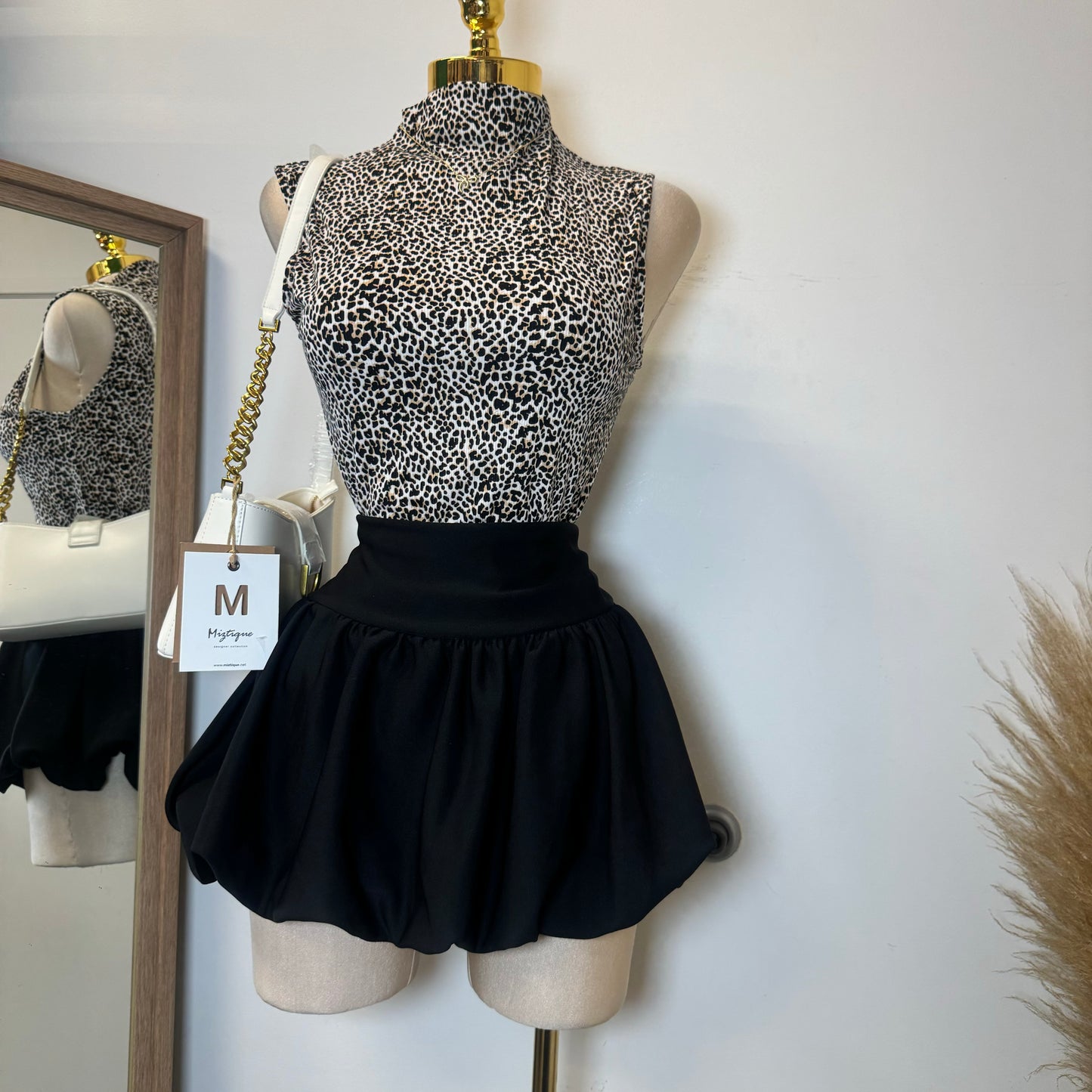 Cheetah Print Sleeveless Top-Cheetah