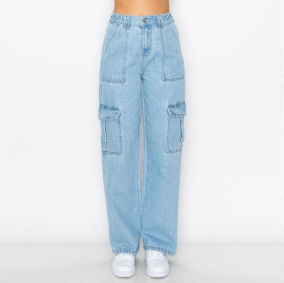 Cargo Skater Jeans 90269 -Light