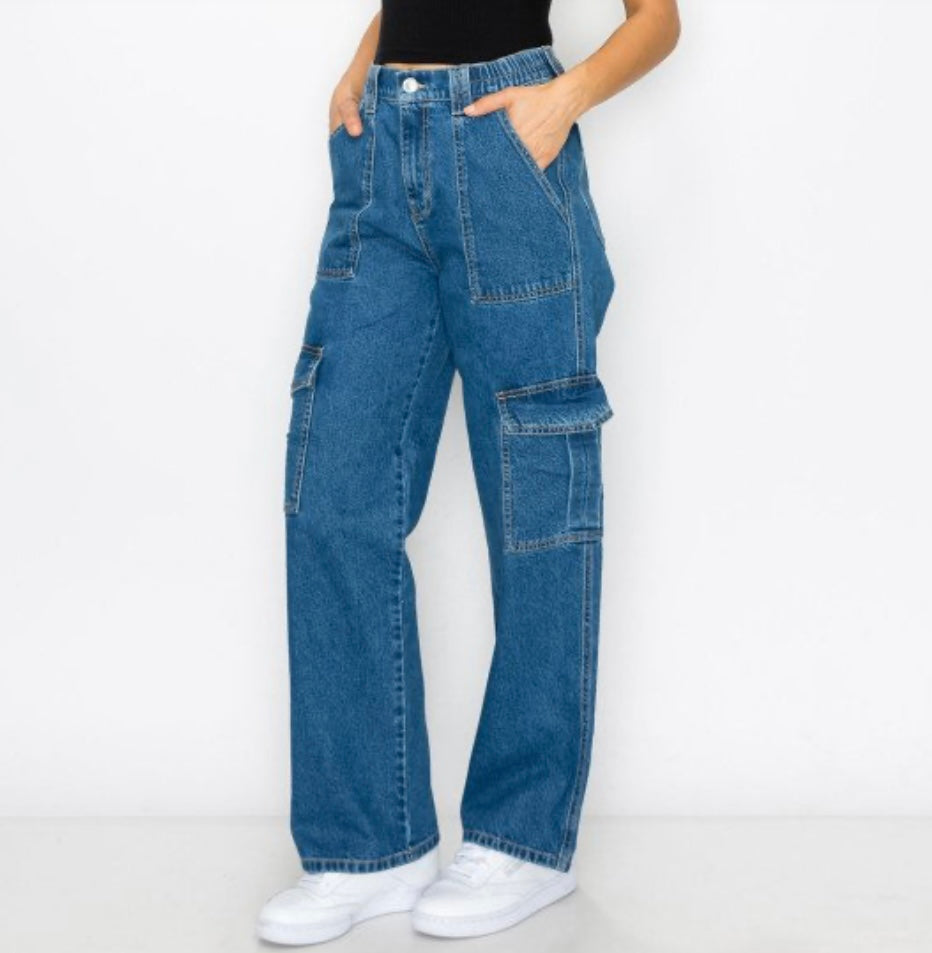 Cargo Skater Jeans 90269- Medium