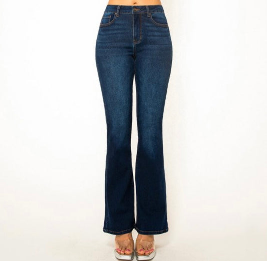 Slim Bootcut Jean Dark 90332