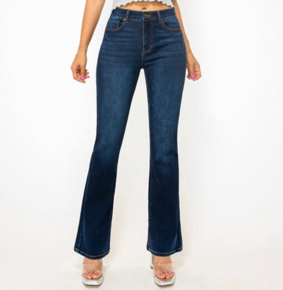 Slim Bootcut Jean Dark 90332