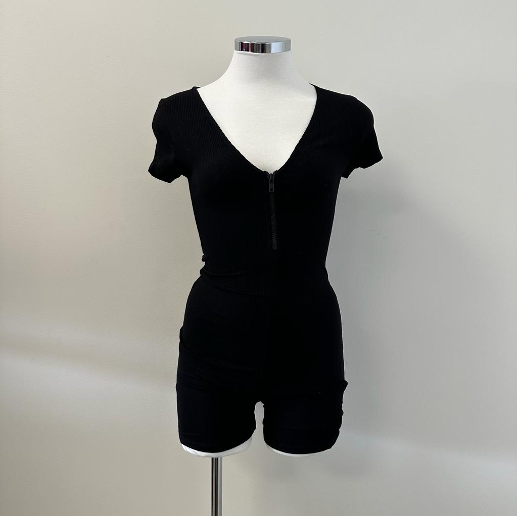 Allie Romper -Black