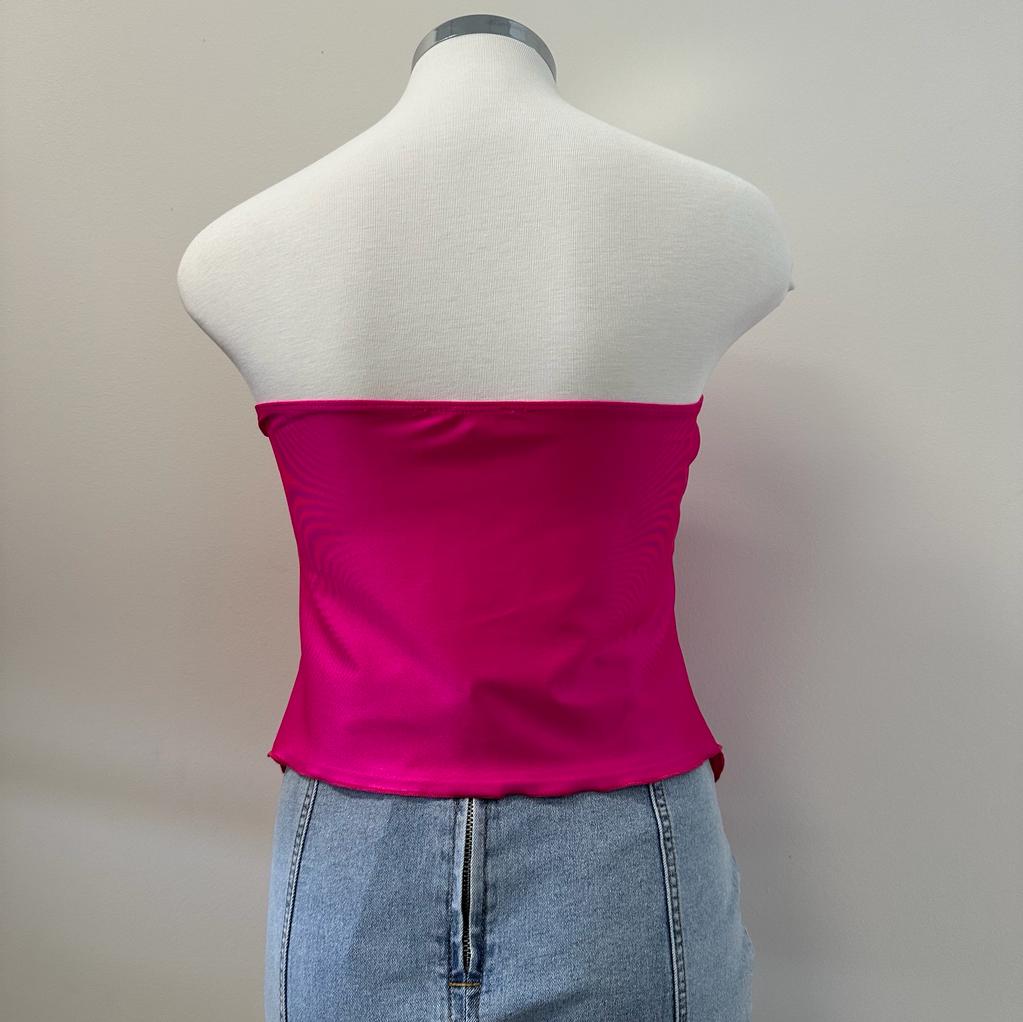 Alaia Top - Hot Pink