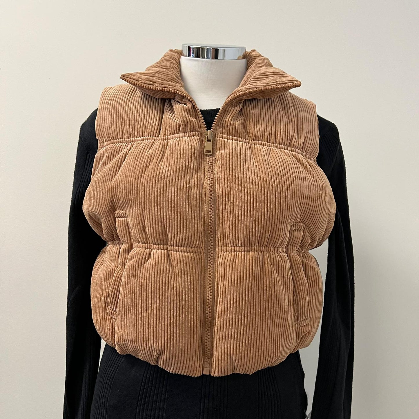 Farrah Vest - Camel