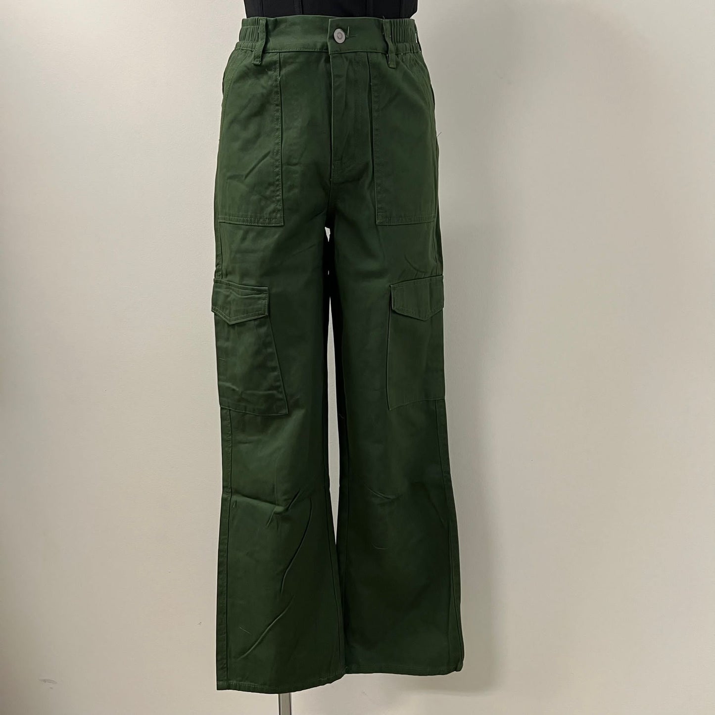 Keira Cargo Pant -Hunter Green