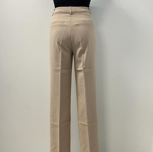 Leona Formal Straight Leg Blazer Pants-Camel