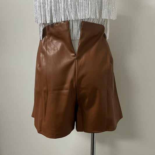 Lela -Leather skirt